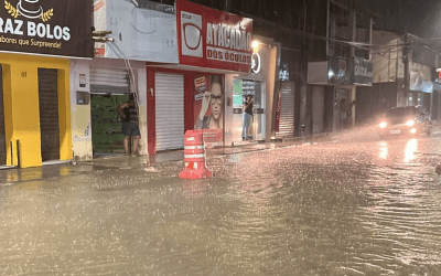 Chuvas causam estragos e transtornos no Rio Grande do Norte